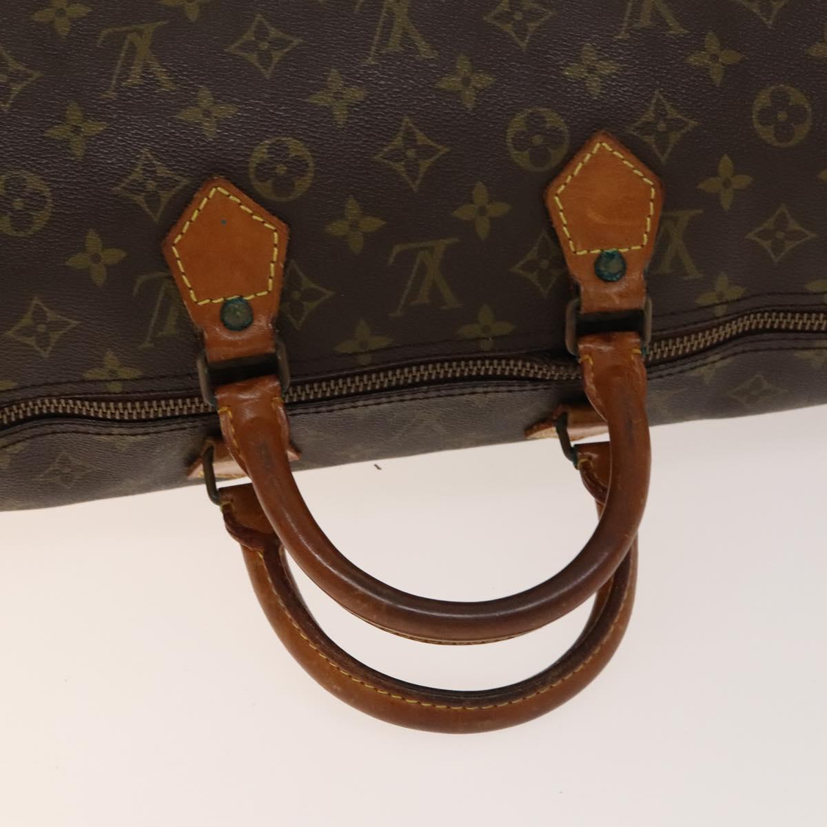 LOUIS VUITTON Monogram Speedy 40 Hand Bag M41522 LV Auth 140349