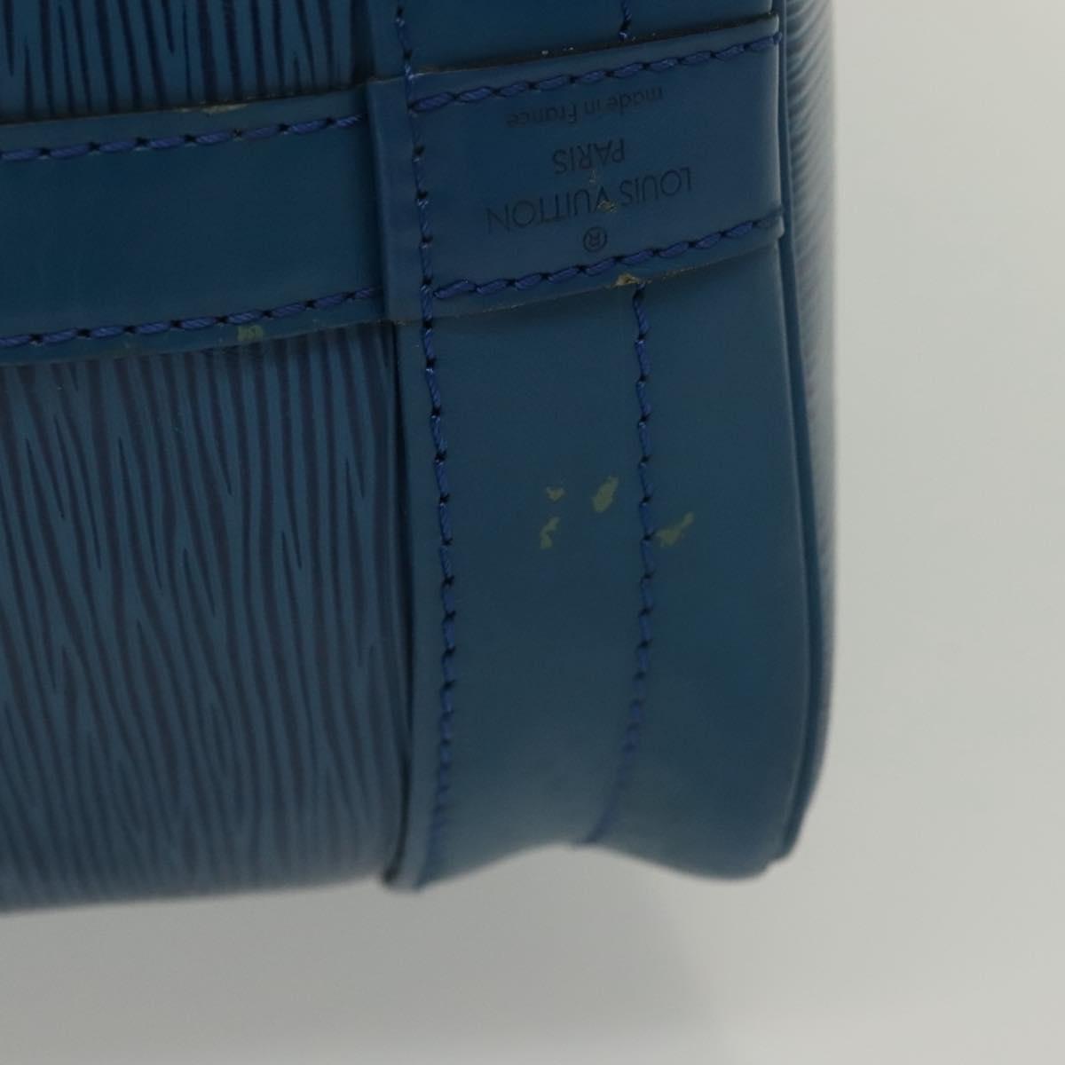 LOUIS VUITTON Epi Noe Shoulder Bag Toledo Blue M44005 LV Auth 140350