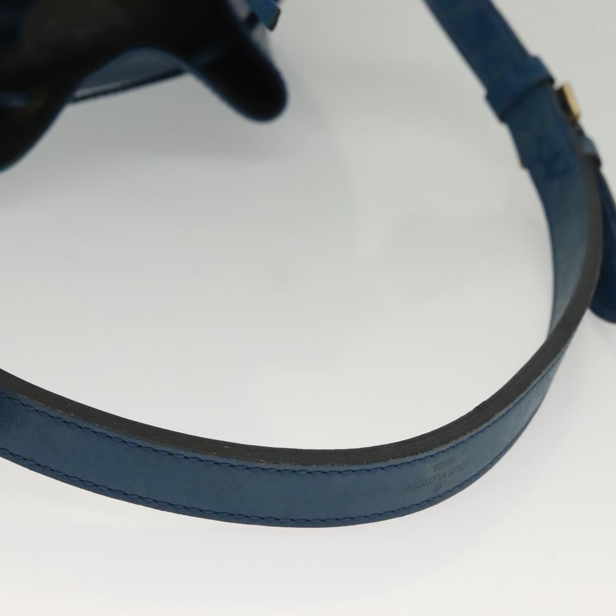 LOUIS VUITTON Epi Noe Shoulder Bag Toledo Blue M44005 LV Auth 140350