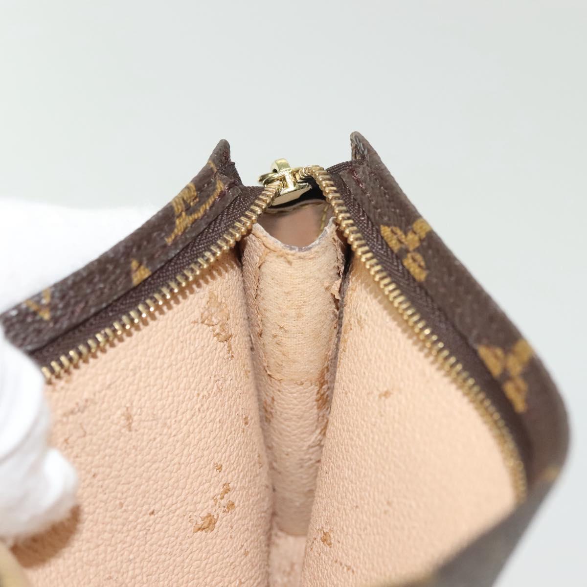 LOUIS VUITTON Monogram Bucket GM Accessory Pouch LV Auth 140369