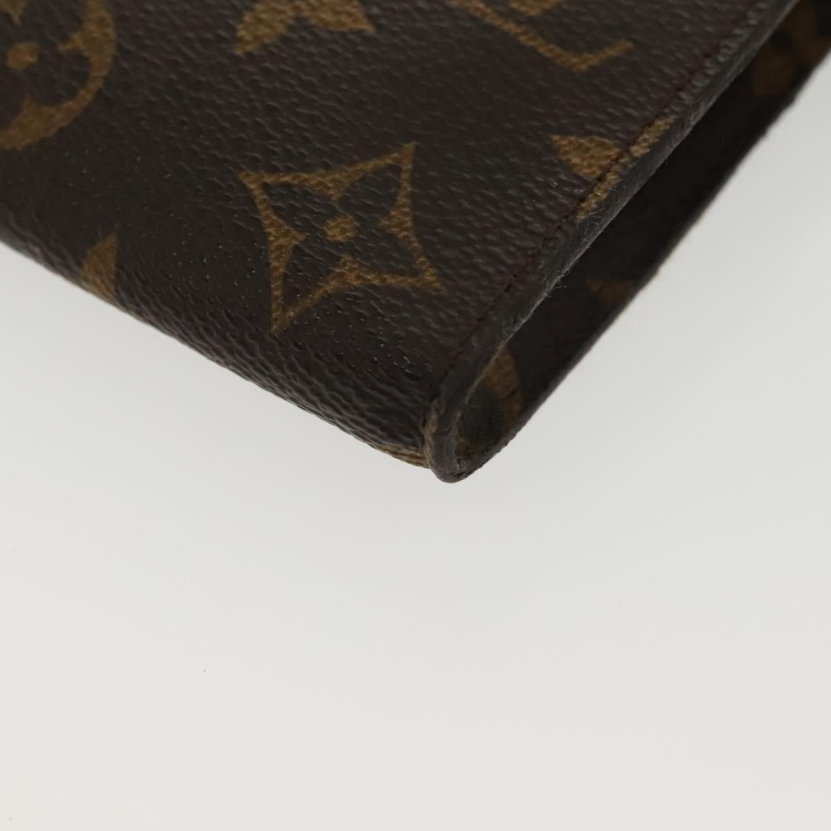 LOUIS VUITTON Monogram Bucket GM Accessory Pouch LV Auth 140369