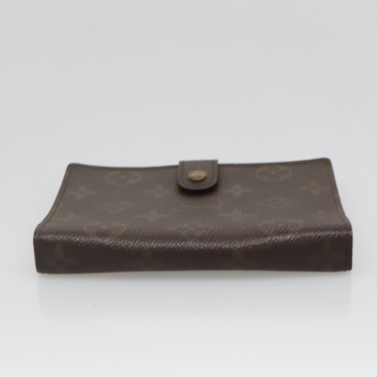 LOUIS VUITTON Monogram Agenda PM Day Planner Cover R20005 LV Auth 140373