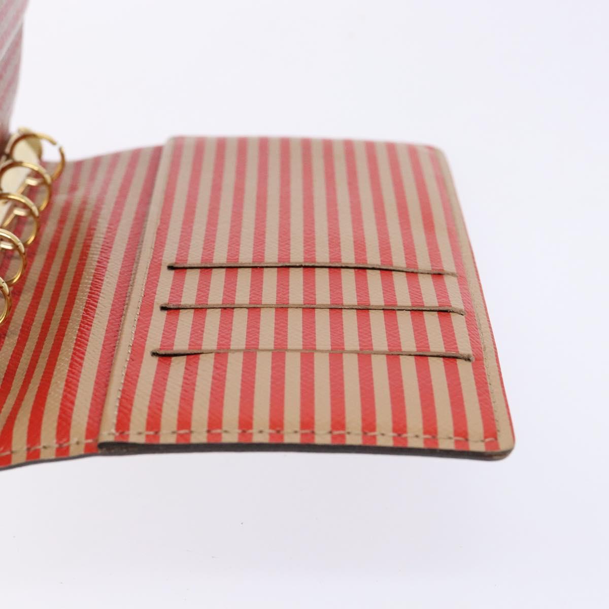 LOUIS VUITTON Damier Ebene Trunk Agenda PM Day Planner Cover R20029 Auth 140374