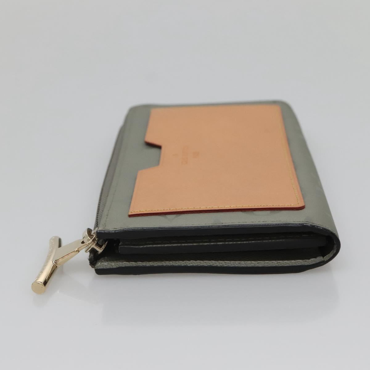 LOUIS VUITTON Monogram Titanium Portefeuille Cosmos Wallet M63237 Auth 140379