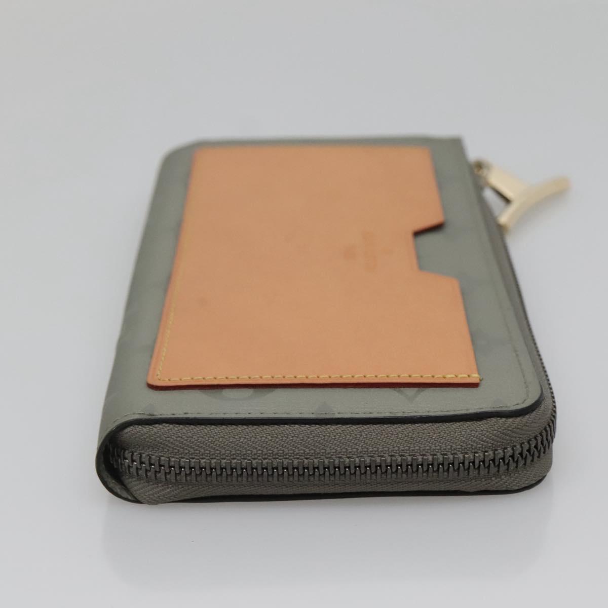 LOUIS VUITTON Monogram Titanium Portefeuille Cosmos Wallet M63237 Auth 140379