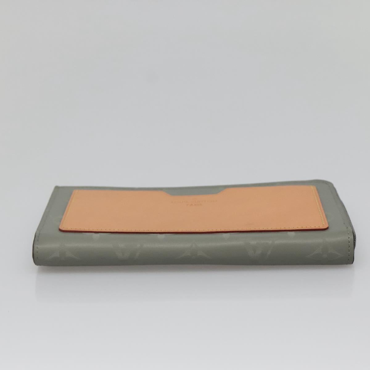 LOUIS VUITTON Monogram Titanium Portefeuille Cosmos Wallet M63237 Auth 140379