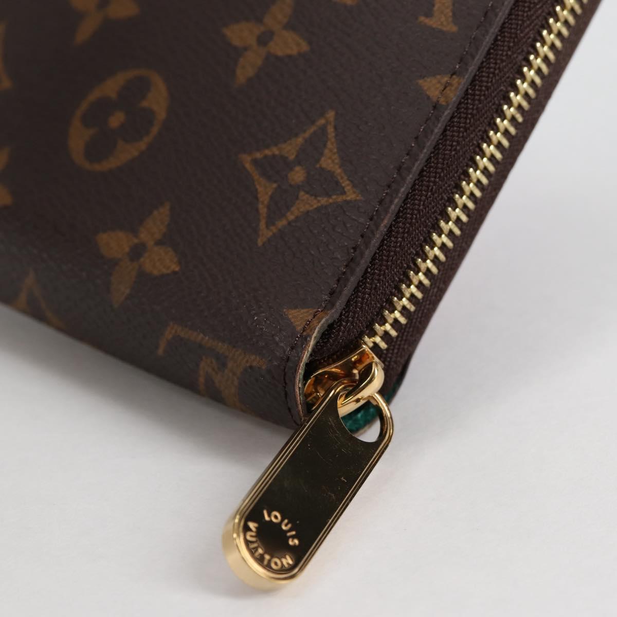 LOUIS VUITTON Monogram Sun Yitian Zippy Wallet Long Wallet M83689 Auth 140385SAM