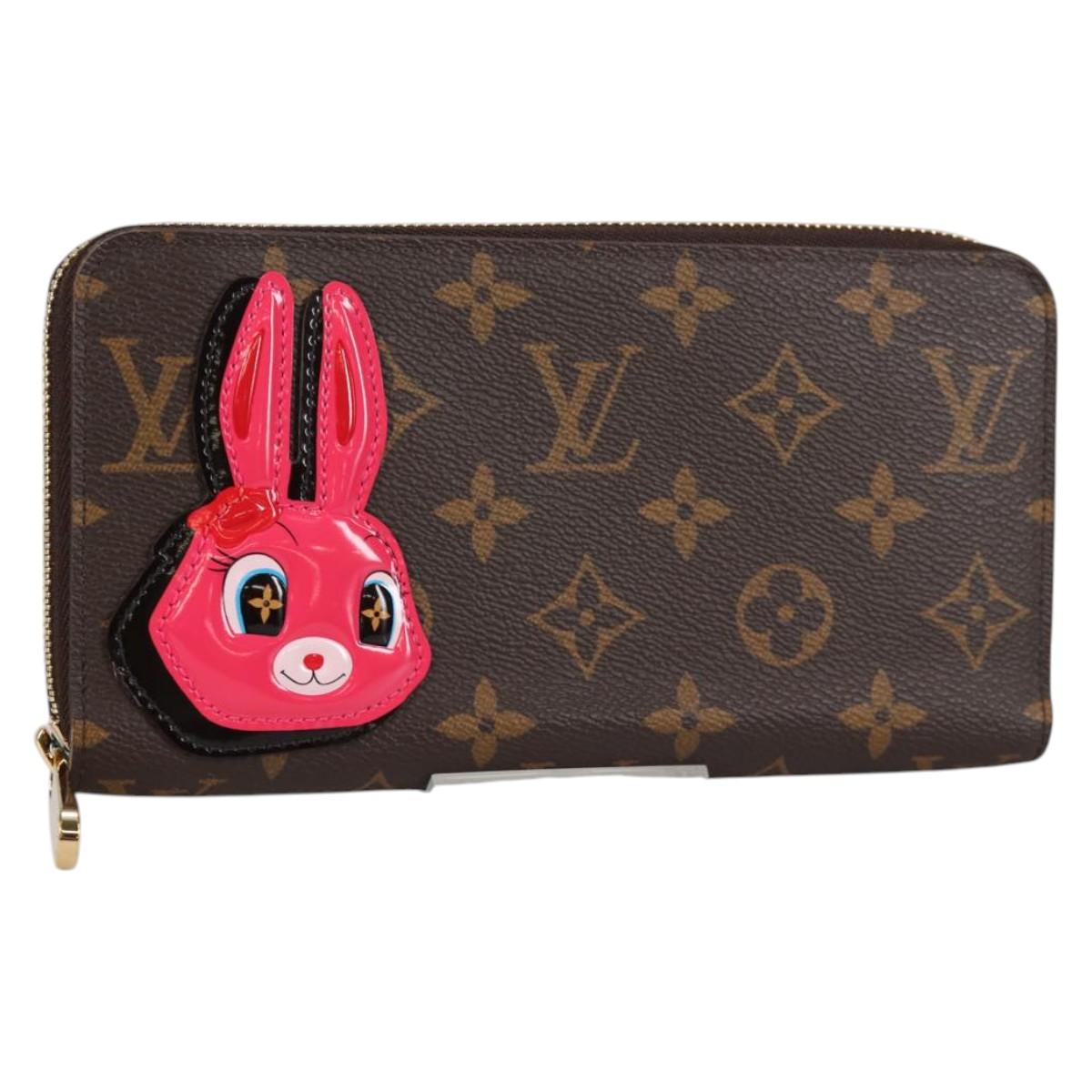 LOUIS VUITTON Monogram Sun Yitian Zippy Wallet Long Wallet M83689 Auth 140385SAM