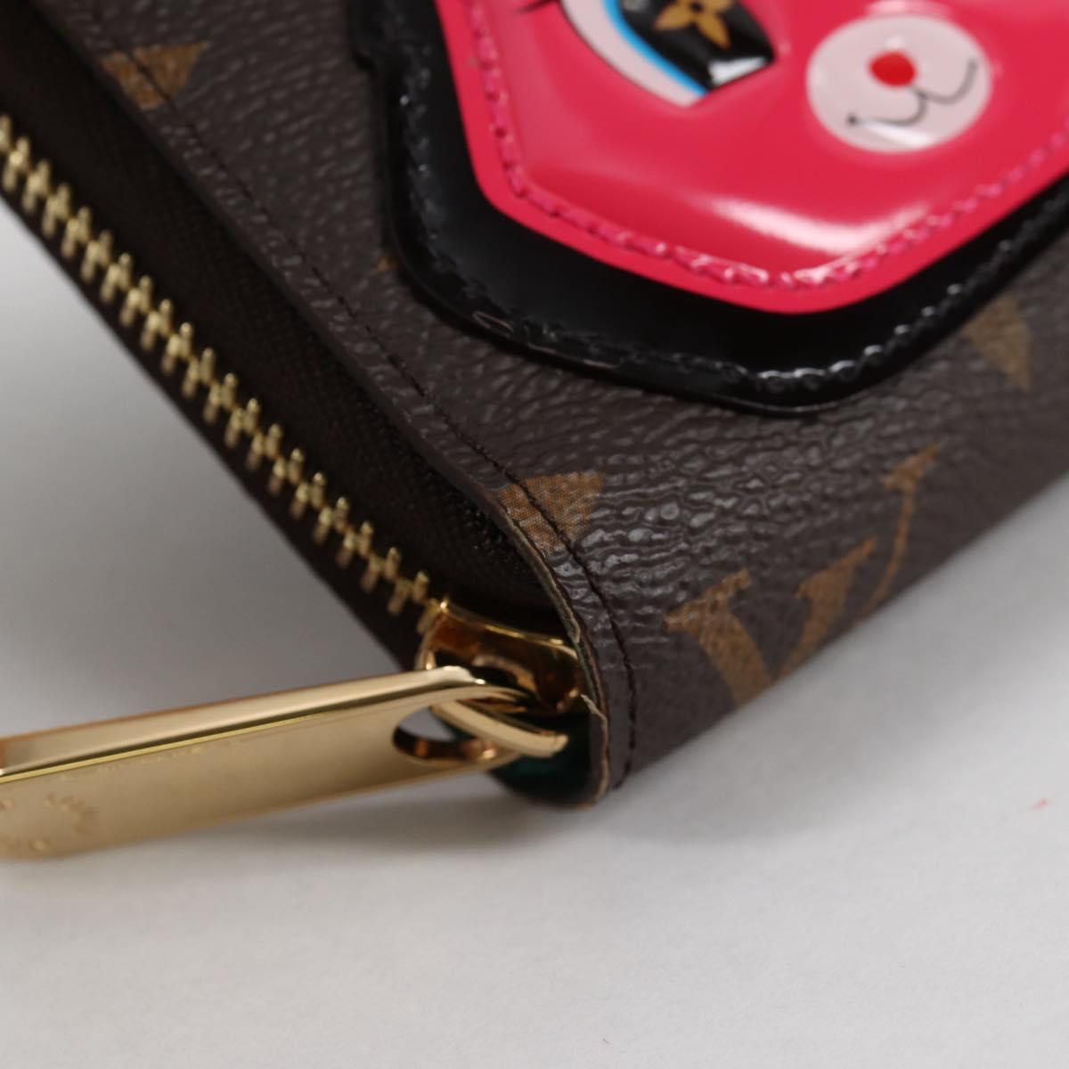 LOUIS VUITTON Monogram Sun Yitian Zippy Wallet Long Wallet M83689 Auth 140385SAM