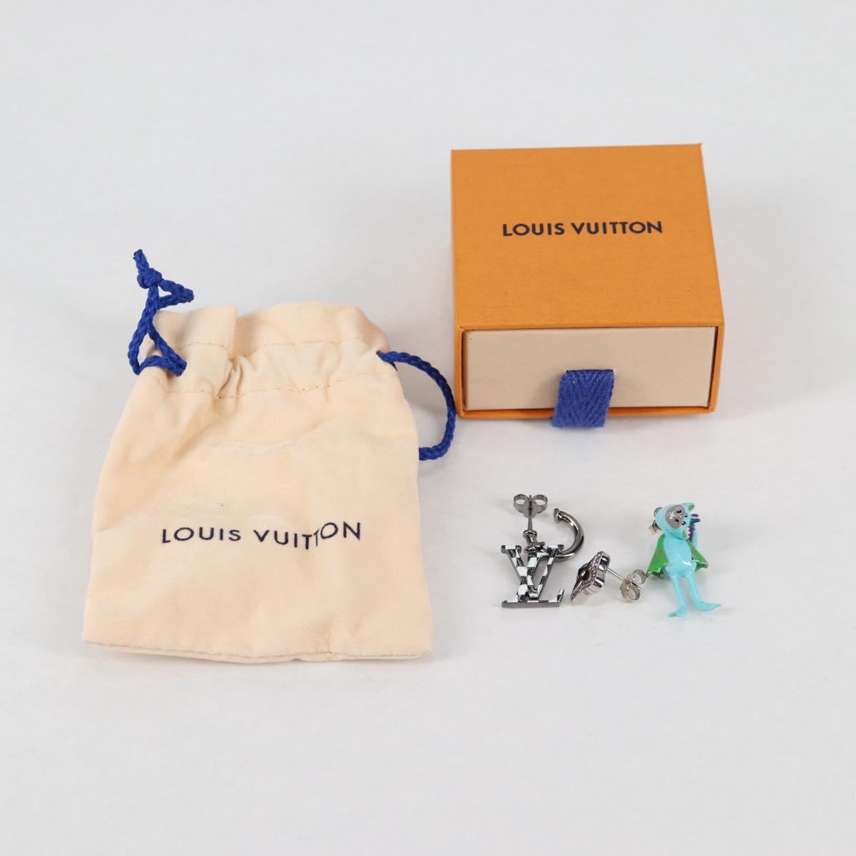LOUIS VUITTON Book de Doreuil LV Friends Set 3 Light Blue MP2929 LV Auth 140392M