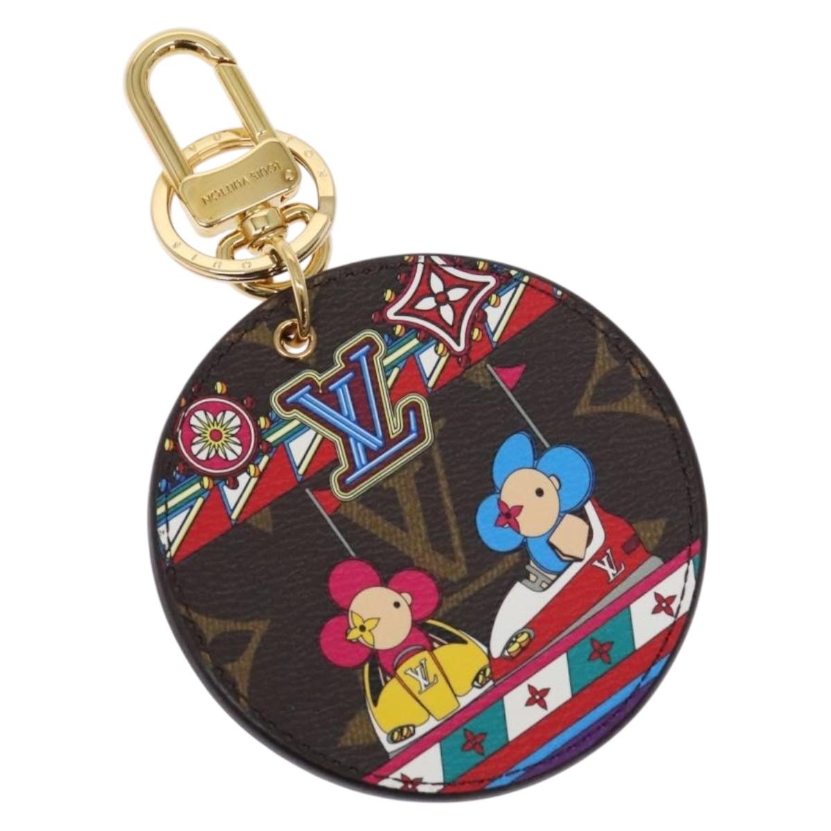 LOUIS VUITTON Monogram Vivienne Porte Cles Illustre Bag Charm M69984 Auth 140393
