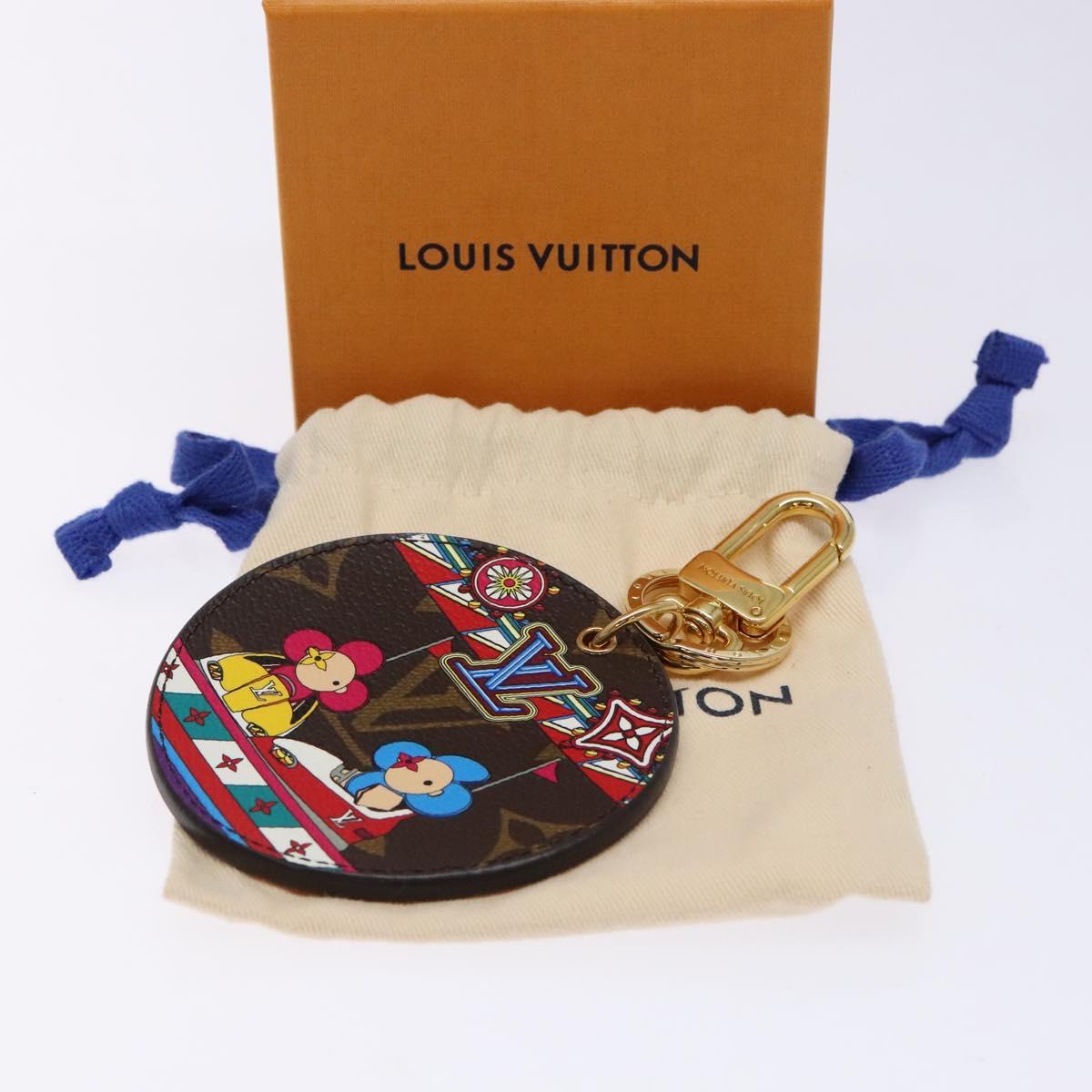 LOUIS VUITTON Monogram Vivienne Porte Cles Illustre Bag Charm M69984 Auth 140393