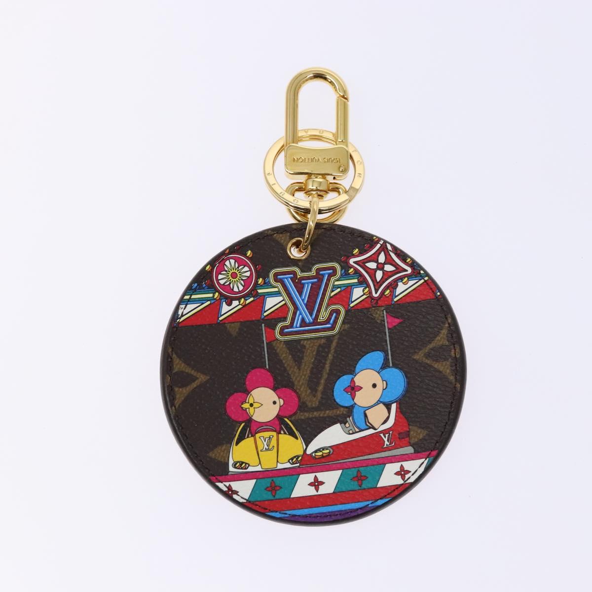 LOUIS VUITTON Monogram Vivienne Porte Cles Illustre Bag Charm M69984 Auth 140393