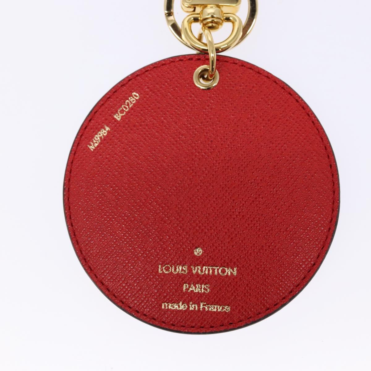 LOUIS VUITTON Monogram Vivienne Porte Cles Illustre Bag Charm M69984 Auth 140393