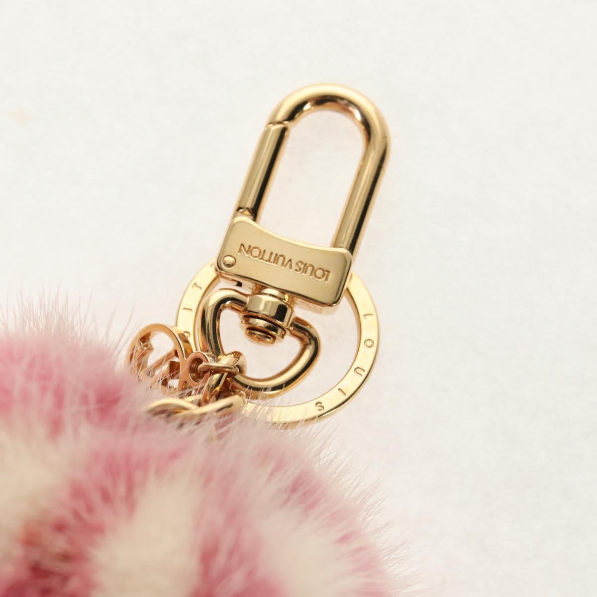 LOUIS VUITTON Vivienne Porte Cles Vivienne Bag Charm Fur M68655 LV Auth 140394M