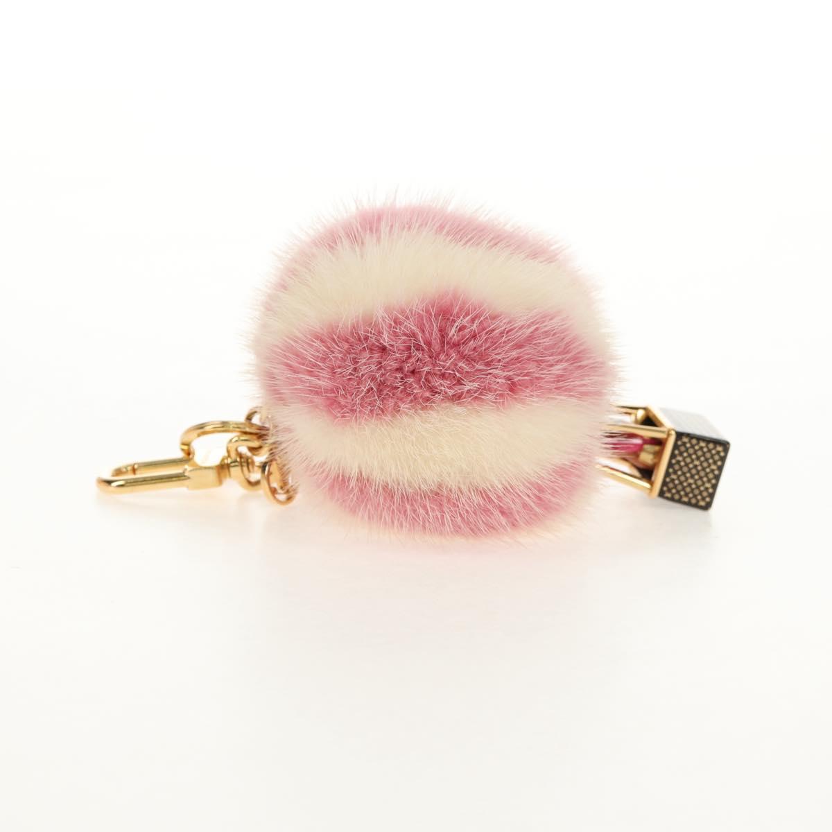 LOUIS VUITTON Vivienne Porte Cles Vivienne Bag Charm Fur M68655 LV Auth 140394M