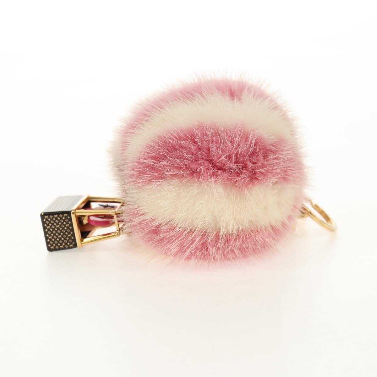 LOUIS VUITTON Vivienne Porte Cles Vivienne Bag Charm Fur M68655 LV Auth 140394M