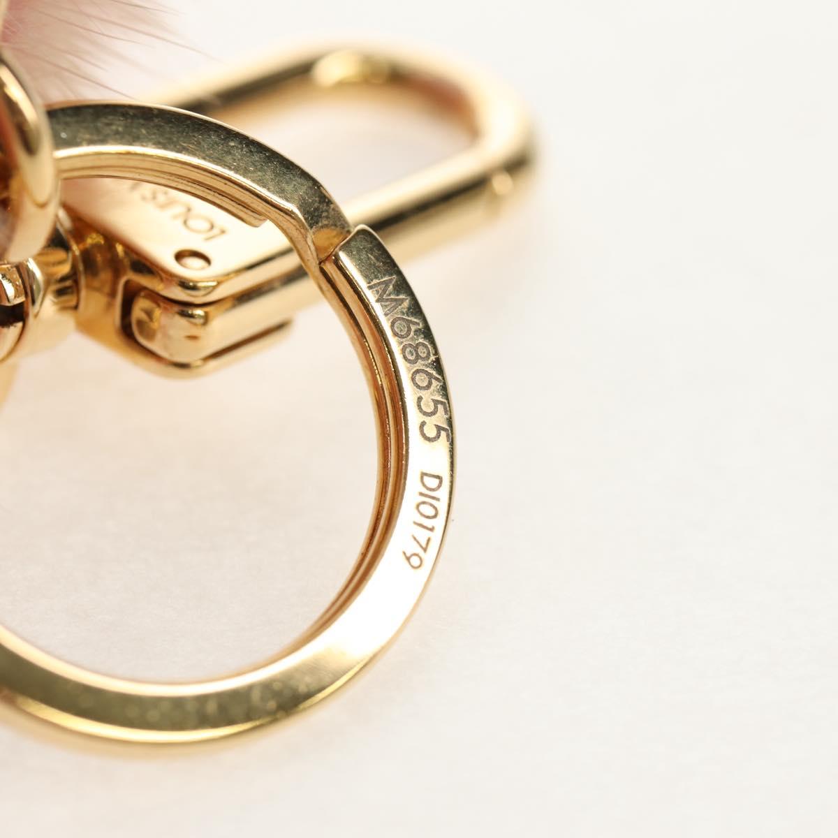 LOUIS VUITTON Vivienne Porte Cles Vivienne Bag Charm Fur M68655 LV Auth 140394M