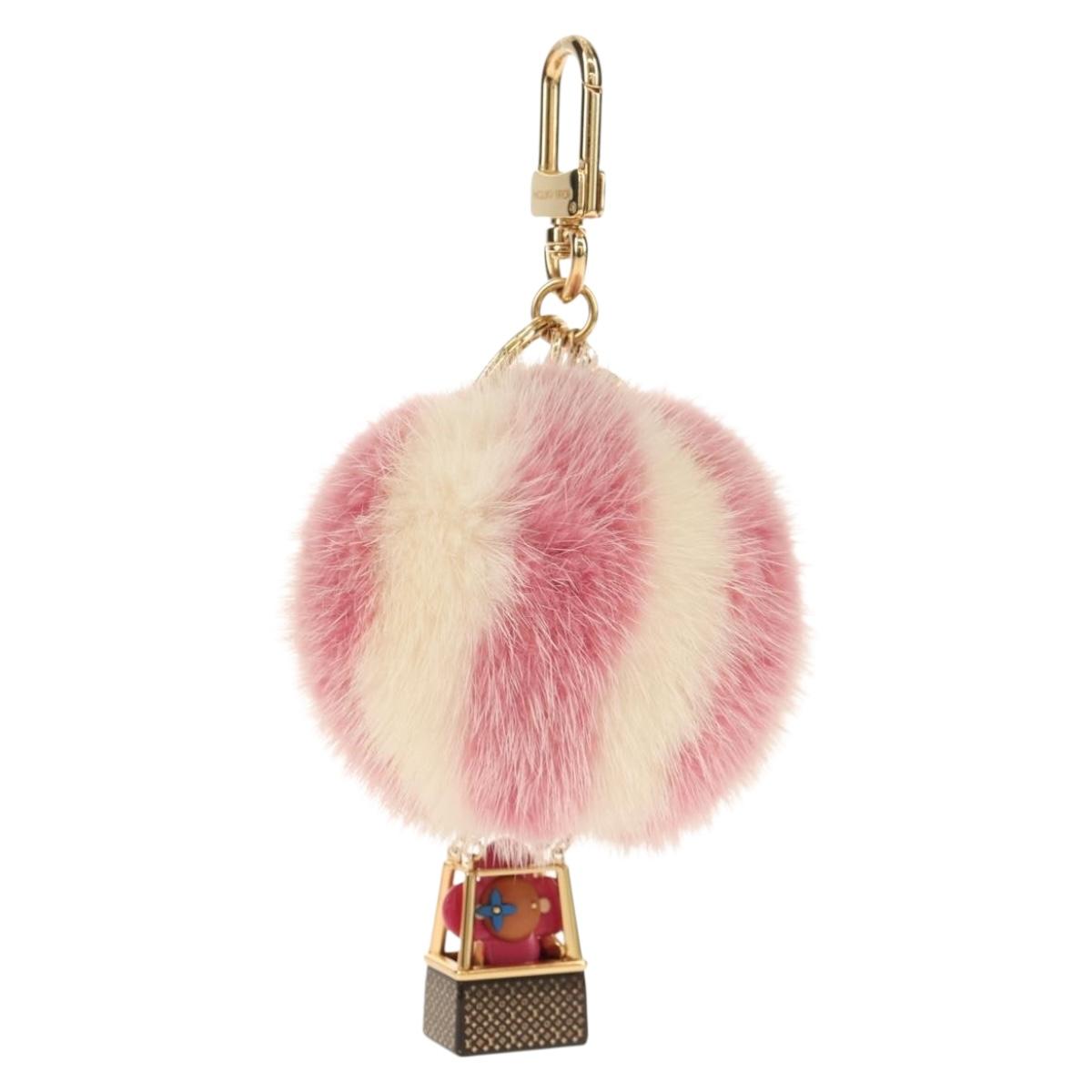 LOUIS VUITTON Vivienne Porte Cles Vivienne Bag Charm Fur M68655 LV Auth 140394M