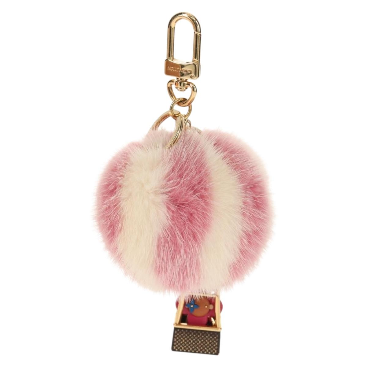 LOUIS VUITTON Vivienne Porte Cles Vivienne Bag Charm Fur M68655 LV Auth 140394M