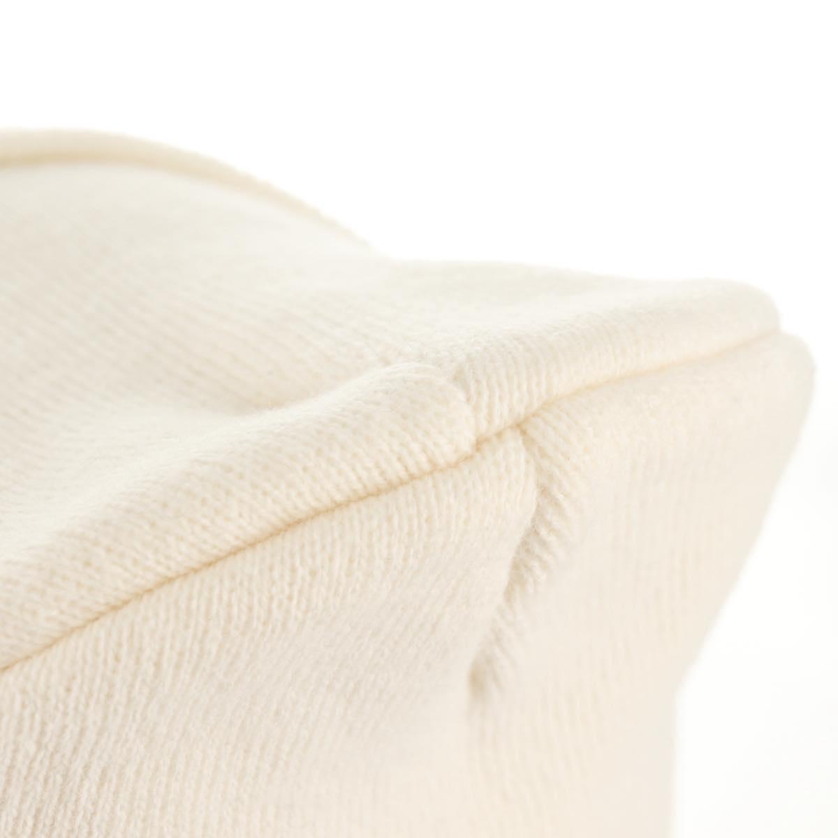 Chrome Hearts CH Plus Stitch Acrylic Beanie Cap Acrylic White Auth 140399M