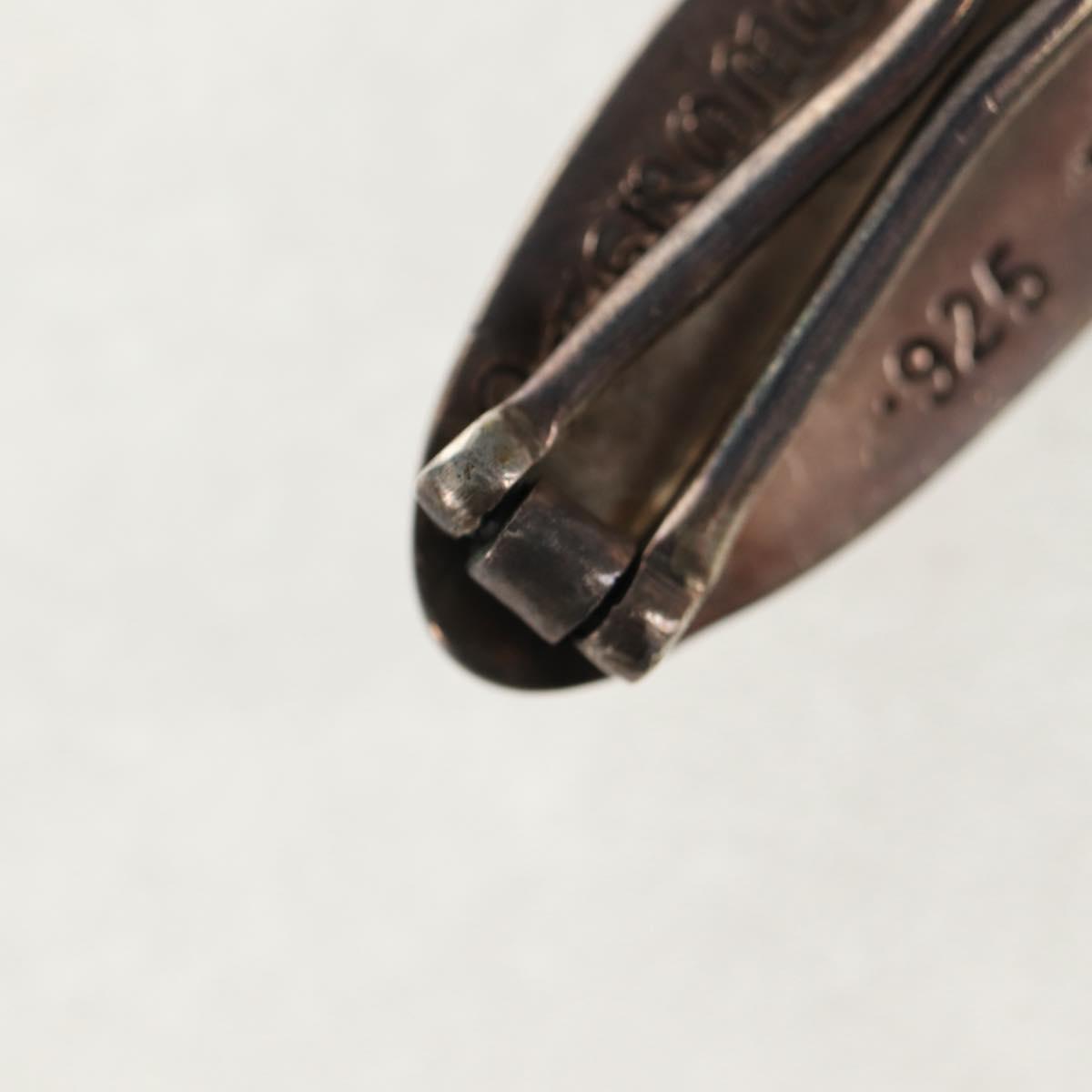 Chrome Hearts Barrette Hair Clip Floral Cross Ag925 Silver Auth 140409M