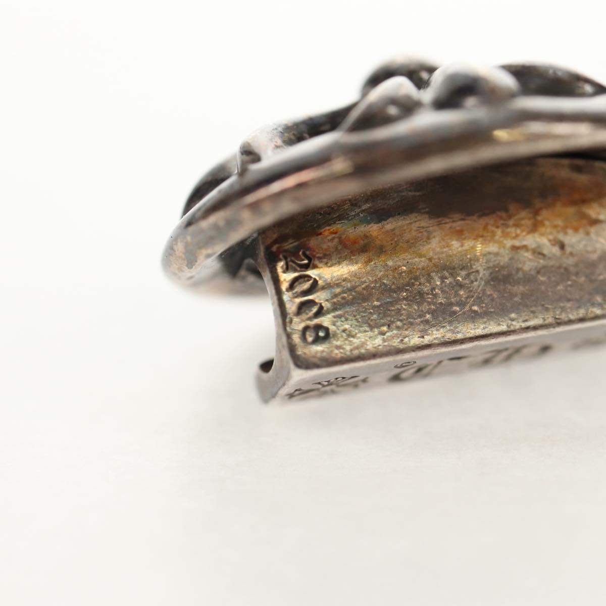 Chrome Hearts Cross Ball Button Hair Tie Concho Ag925 Silver Auth 140411M