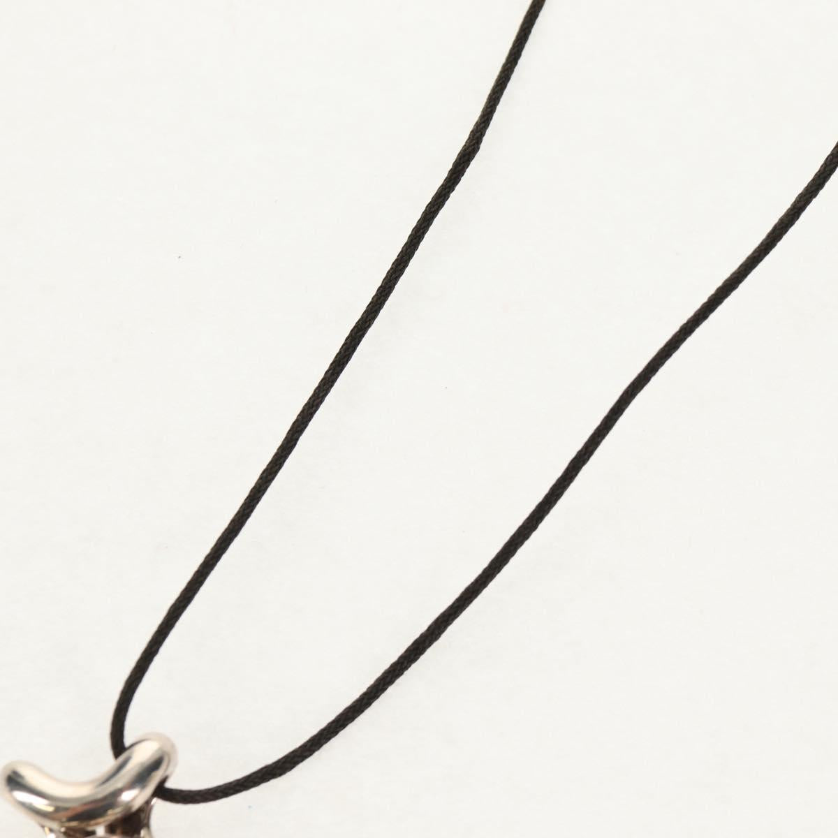 HERMES Lima Necklace Ag925 Silver Auth 140415SM