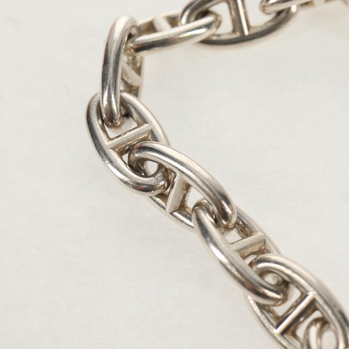 HERMES Chaine D'Ancre GM Bracelet Ag925 12 Links Silver Auth 140416SM