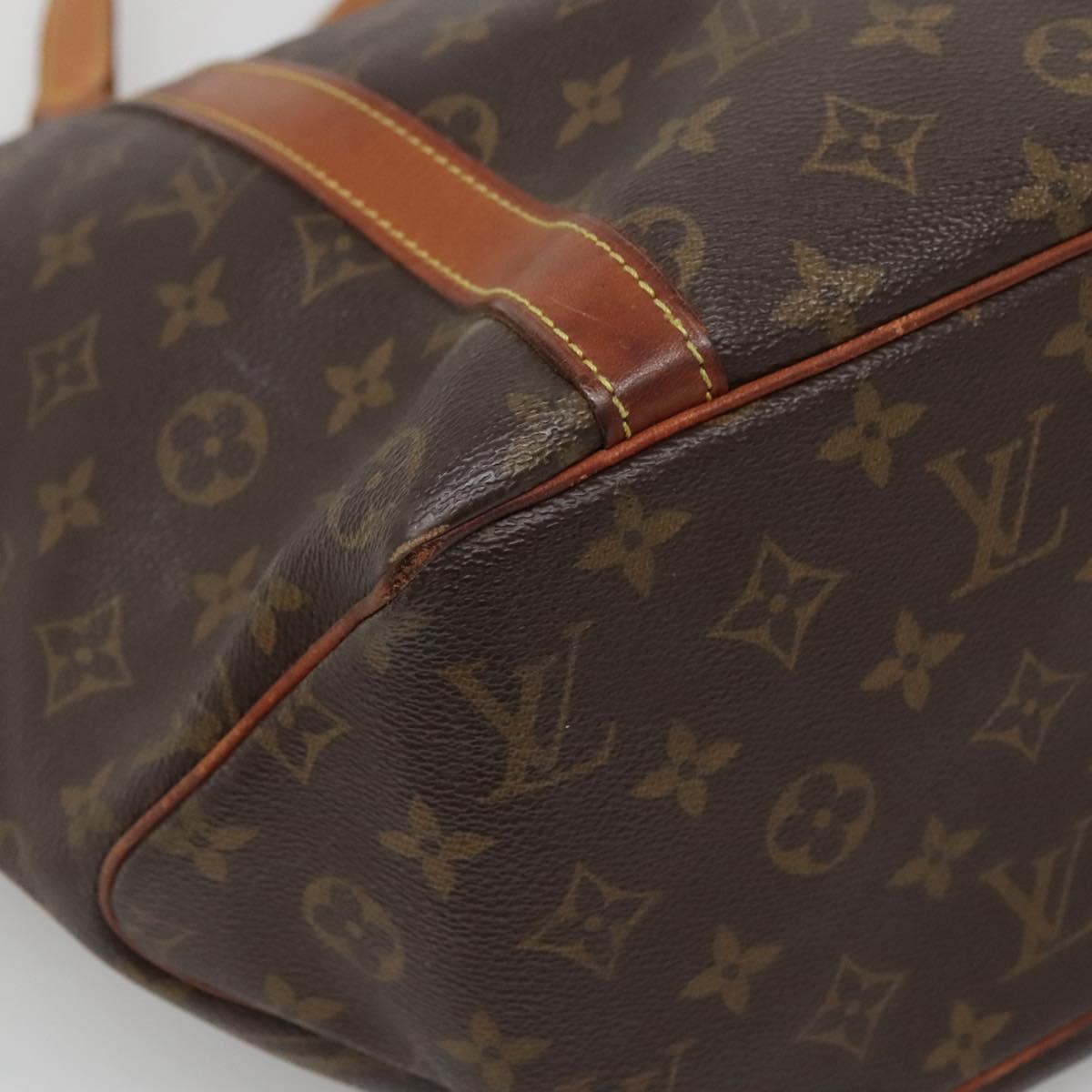 LOUIS VUITTON Monogram Sac Shopping Tote Bag M51108 LV Auth 140435
