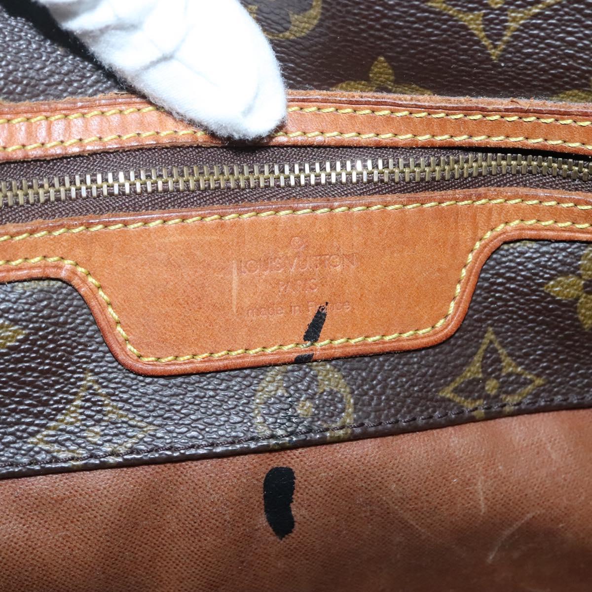 LOUIS VUITTON Monogram Sac Shopping Tote Bag M51108 LV Auth 140435