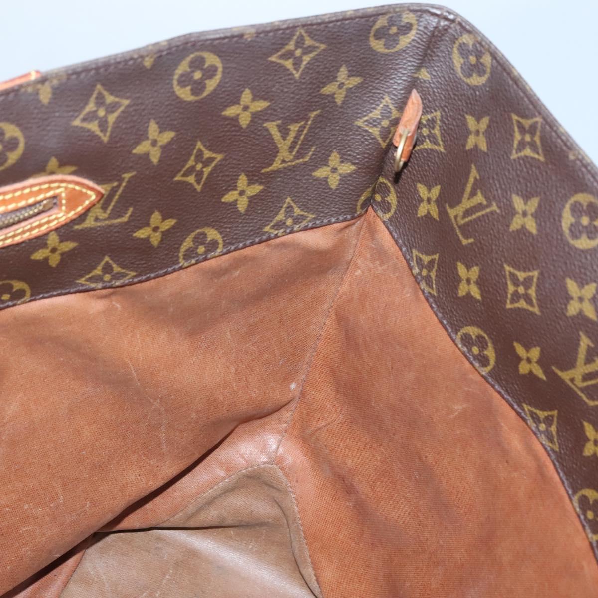 LOUIS VUITTON Monogram Sac Shopping Tote Bag M51108 LV Auth 140435