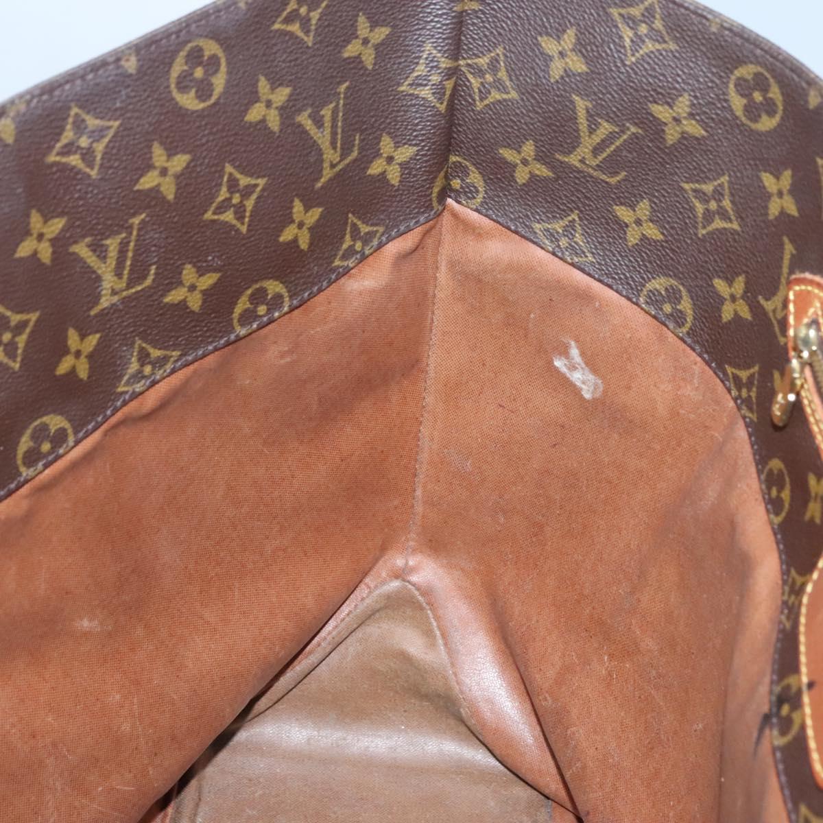 LOUIS VUITTON Monogram Sac Shopping Tote Bag M51108 LV Auth 140435