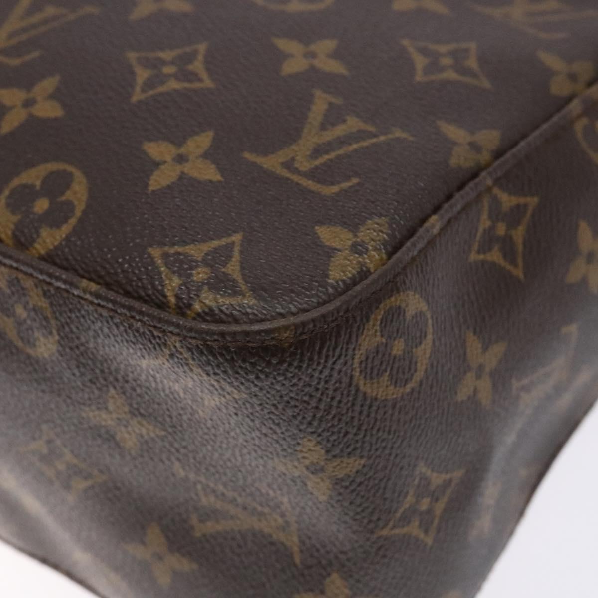 LOUIS VUITTON Monogram Looping GM Shoulder Bag M51145 LV Auth 140436