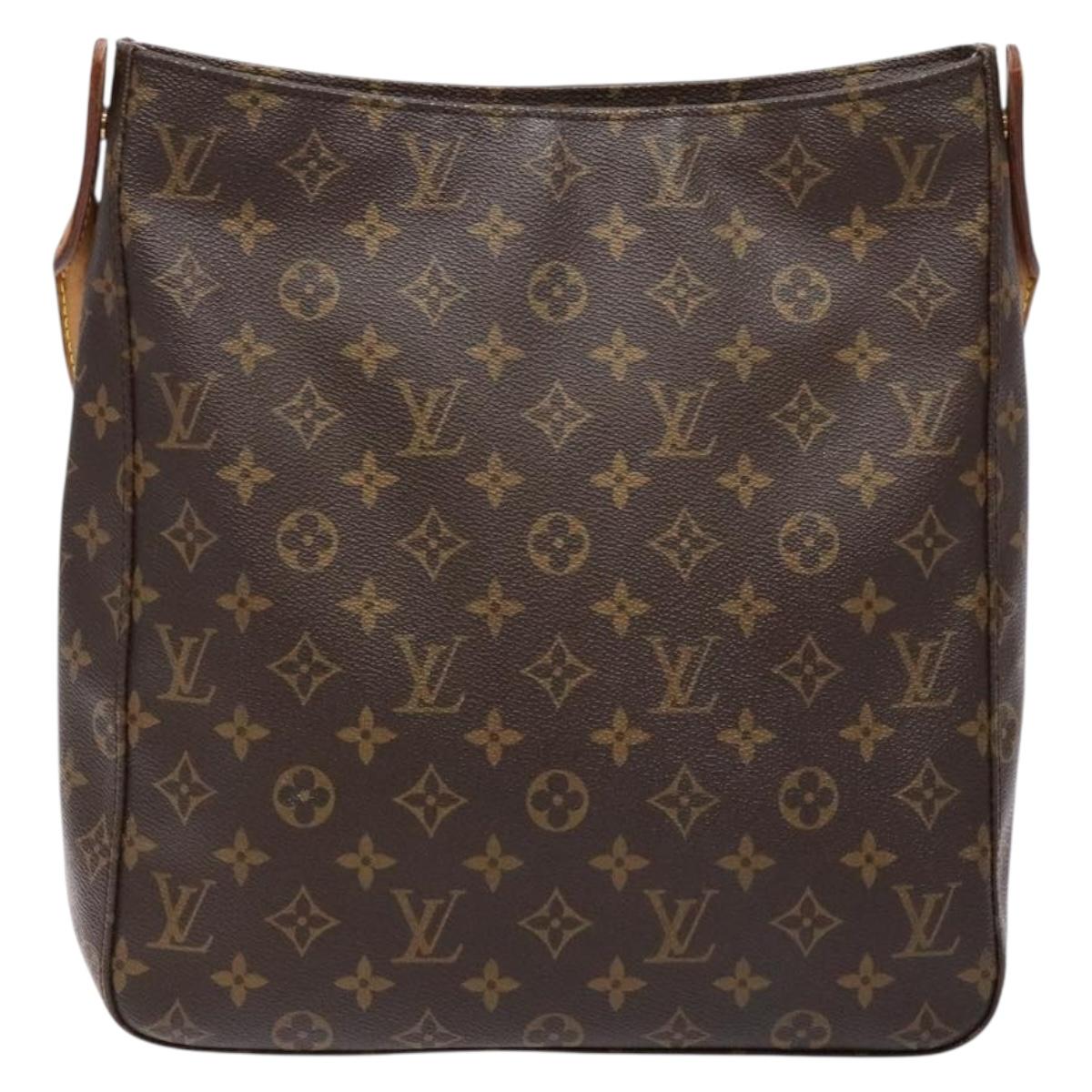 LOUIS VUITTON Monogram Looping GM Shoulder Bag M51145 LV Auth 140436