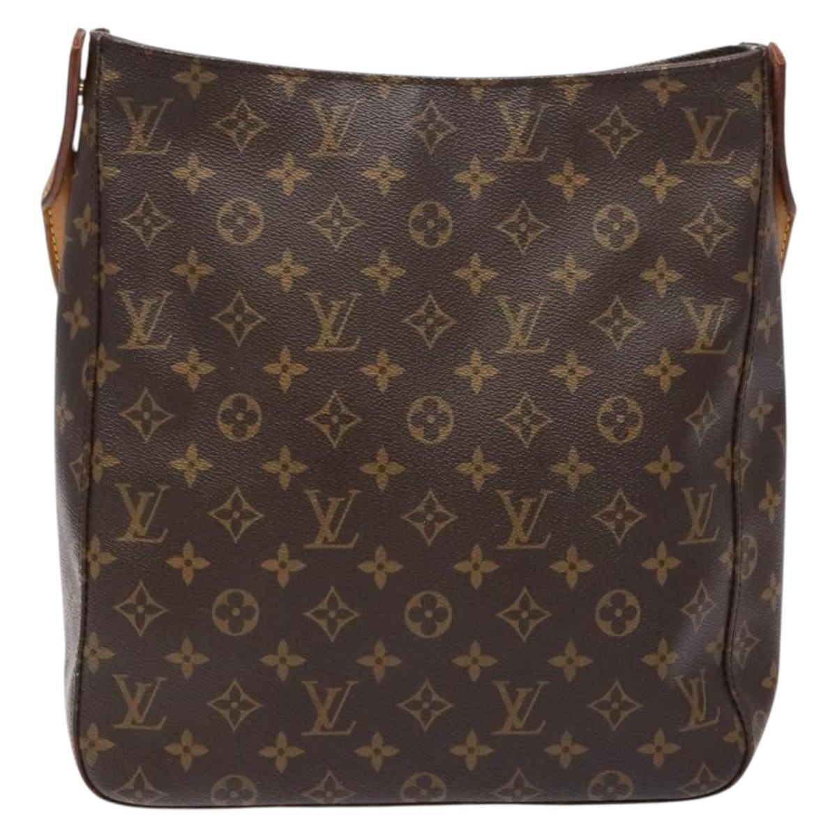 LOUIS VUITTON Monogram Looping GM Shoulder Bag M51145 LV Auth 140436