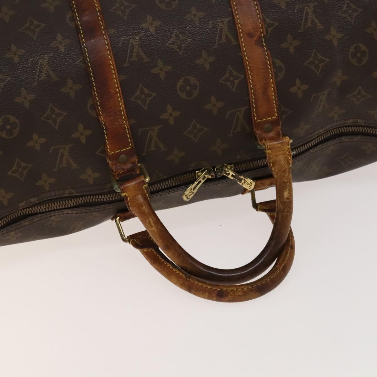 LOUIS VUITTON Monogram Keepall 50 Boston Bag M41426 LV Auth 140450