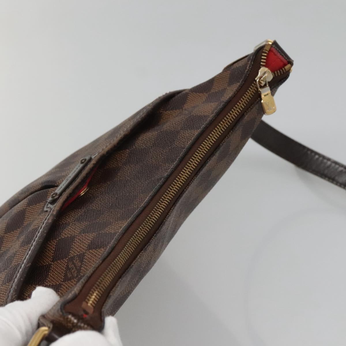 LOUIS VUITTON Damier Ebene Bloomsbury PM Shoulder Bag N42251 LV Auth 140460