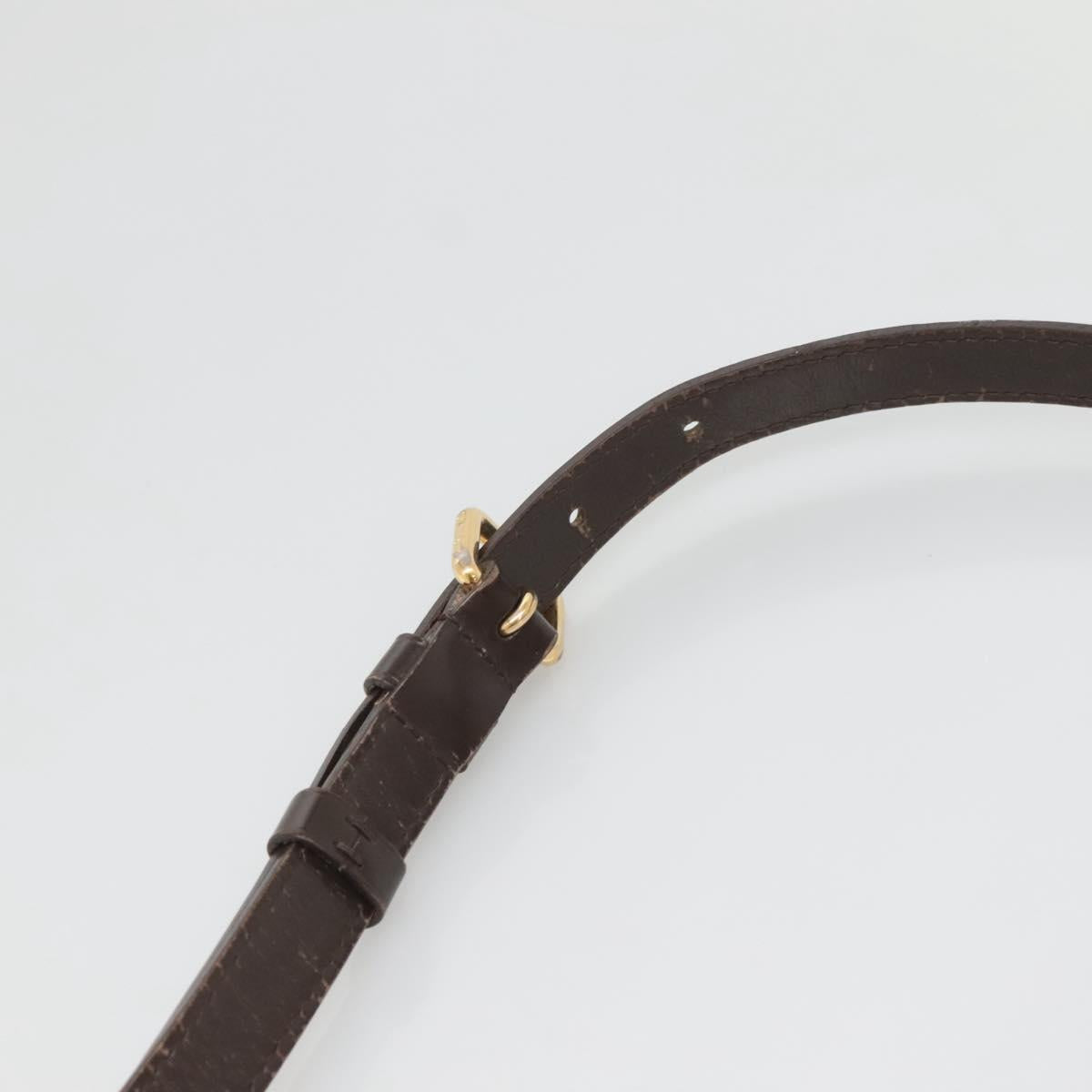 LOUIS VUITTON Damier Ebene Bloomsbury PM Shoulder Bag N42251 LV Auth 140460