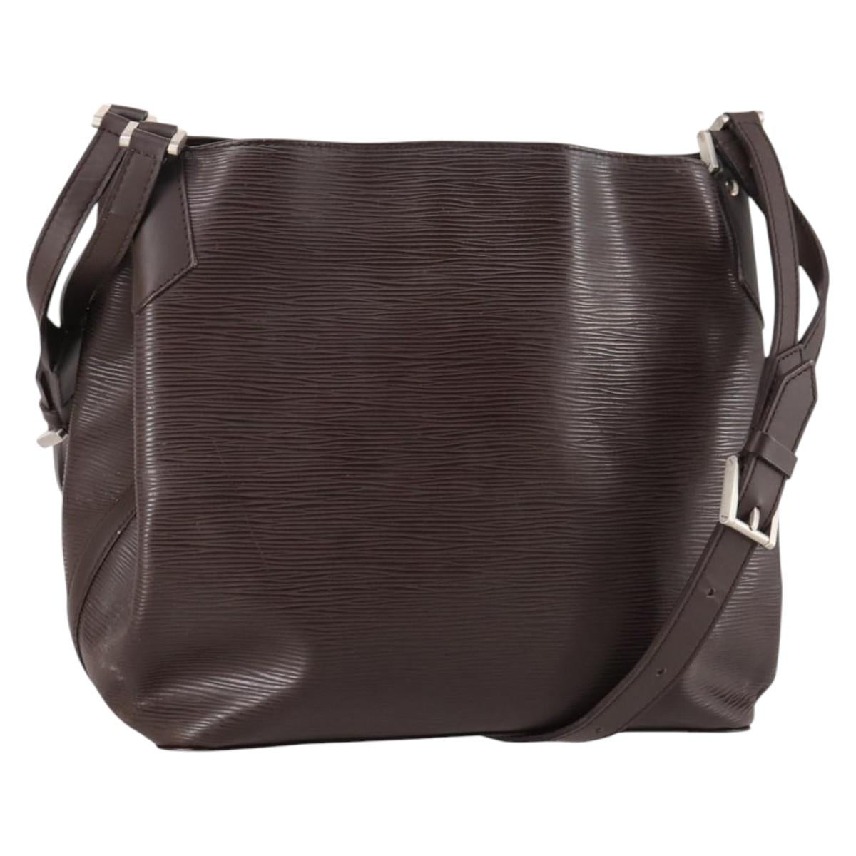 LOUIS VUITTON Epi Mandala MM Shoulder Bag Mocha M5889D LV Auth 140461