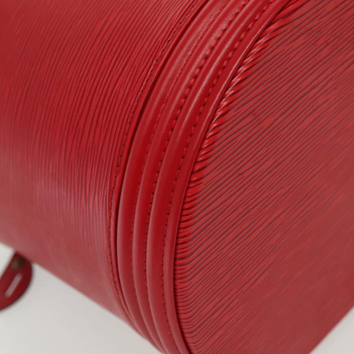 LOUIS VUITTON Epi Cannes Hand Bag Red M48037 LV Auth 140465