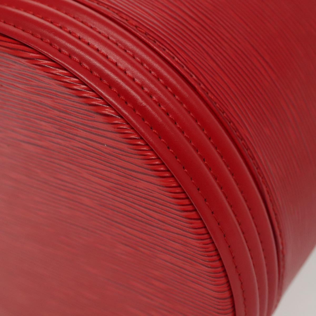 LOUIS VUITTON Epi Cannes Hand Bag Red M48037 LV Auth 140465