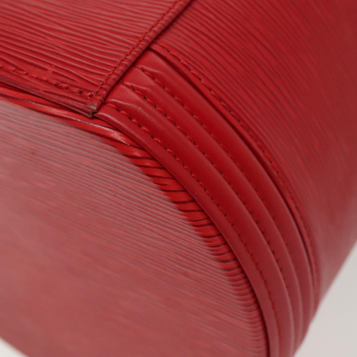 LOUIS VUITTON Epi Cannes Hand Bag Red M48037 LV Auth 140465