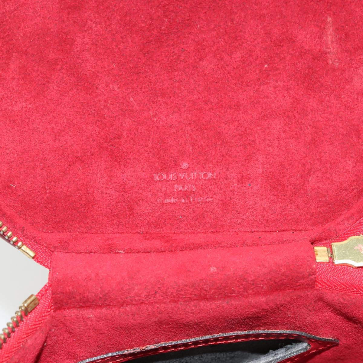 LOUIS VUITTON Epi Cannes Hand Bag Red M48037 LV Auth 140465
