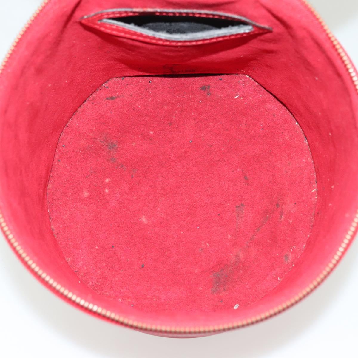 LOUIS VUITTON Epi Cannes Hand Bag Red M48037 LV Auth 140465