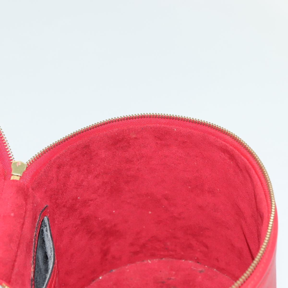 LOUIS VUITTON Epi Cannes Hand Bag Red M48037 LV Auth 140465