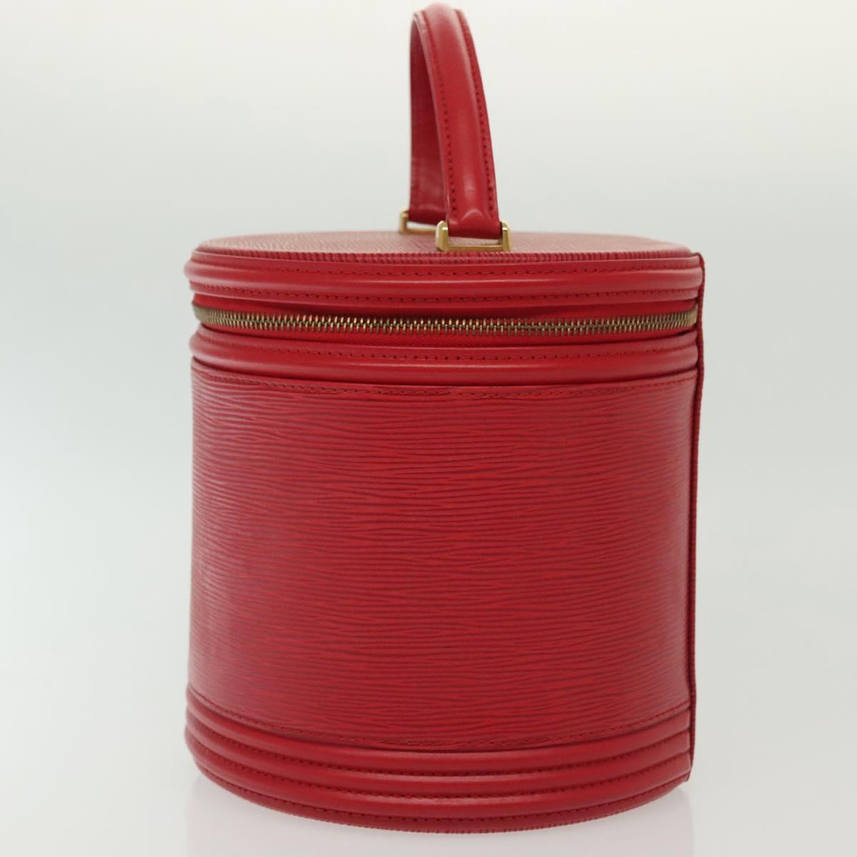 LOUIS VUITTON Epi Cannes Hand Bag Red M48037 LV Auth 140465