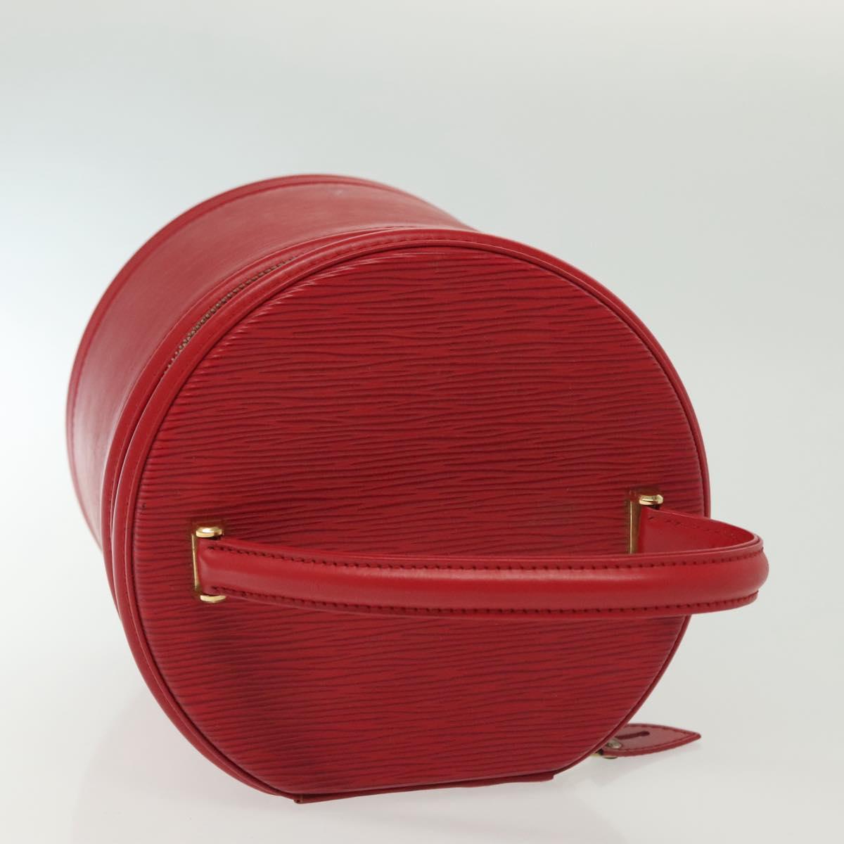 LOUIS VUITTON Epi Cannes Hand Bag Red M48037 LV Auth 140465
