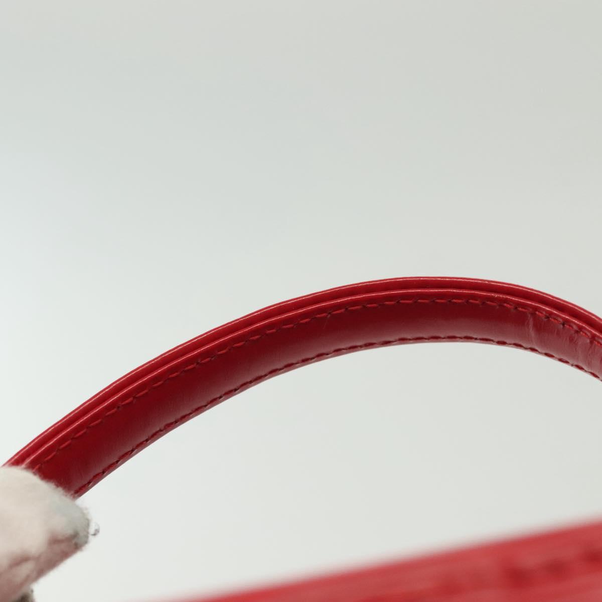 LOUIS VUITTON Epi Cannes Hand Bag Red M48037 LV Auth 140465