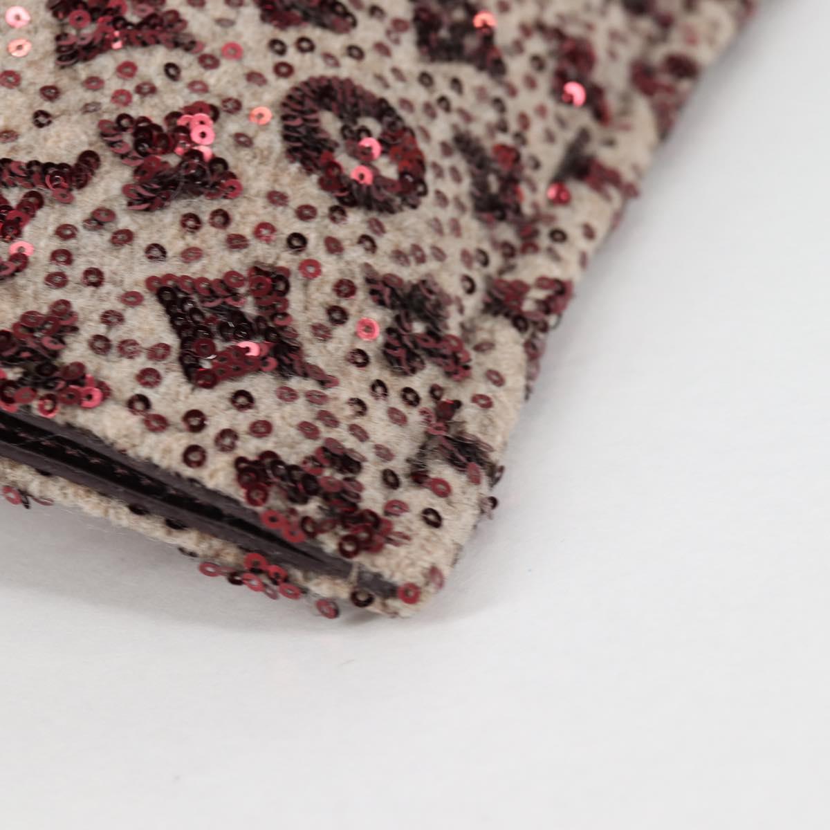 LOUIS VUITTON Monogram Sunshine Express Clutch Bag Bordeaux LV Auth 140504SAV